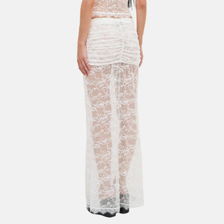 OW Collection SELAH Maxi Skirt Skirt 001 - White