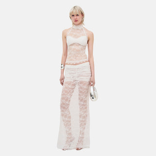 OW Collection SELAH Maxi Skirt Skirt 001 - White