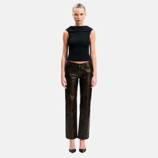 OW Collection SELMA Top Top 121 - Black