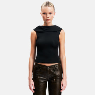 OW Collection SELMA Top Top 121 - Black