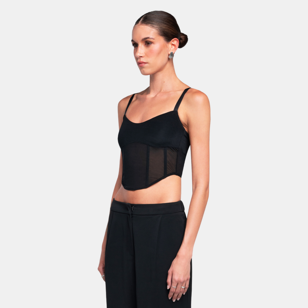 OW Collection SERENITY Top Top 121 - Black