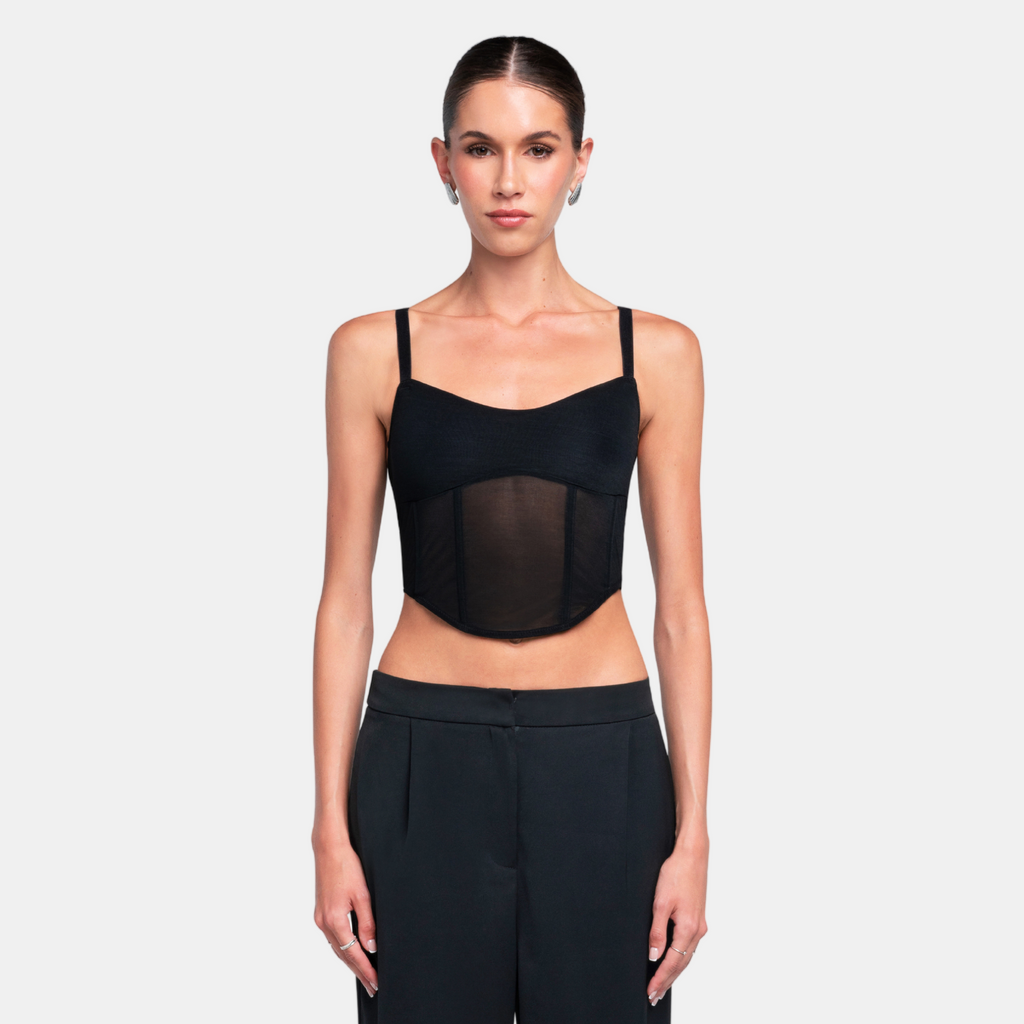 OW Collection SERENITY Top Top 121 - Black