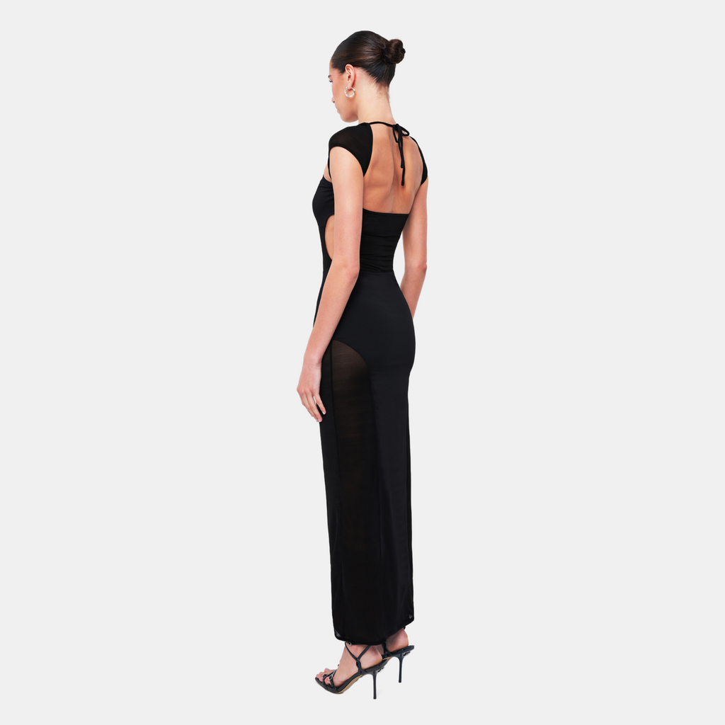 OW Collection SIENNA Maxi Dress Dress 121 - Black