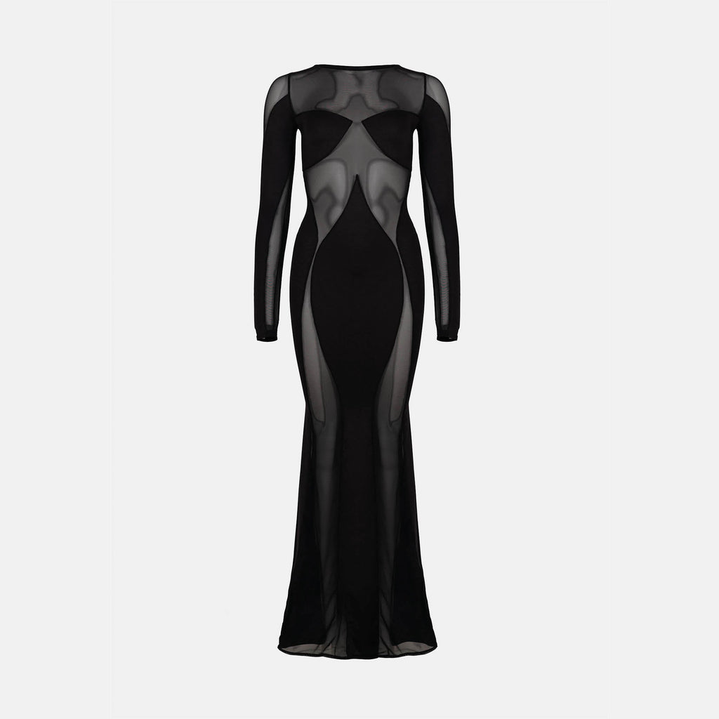 OW Collection SIERRA Maxi Dress Dress 121 - Black