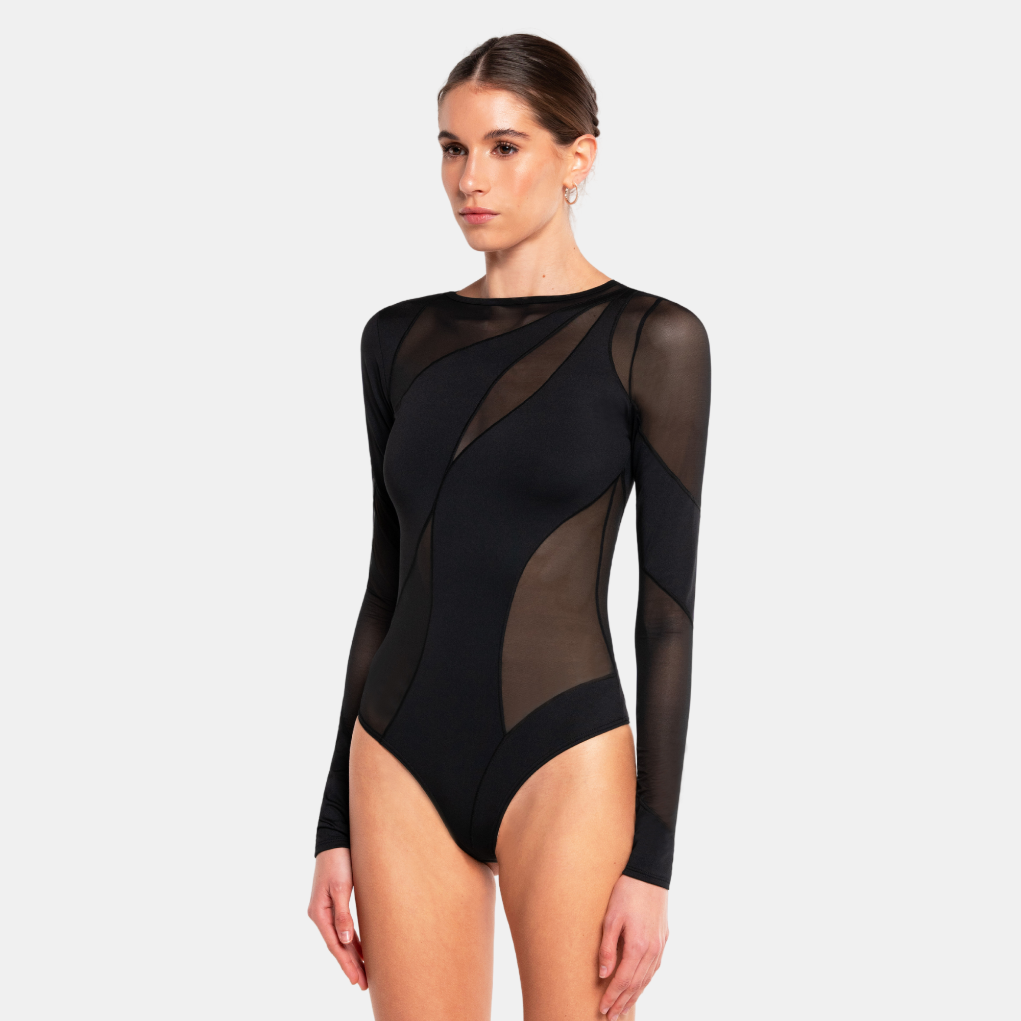 Black Sculpting Bodysuit – By Oriana Collection