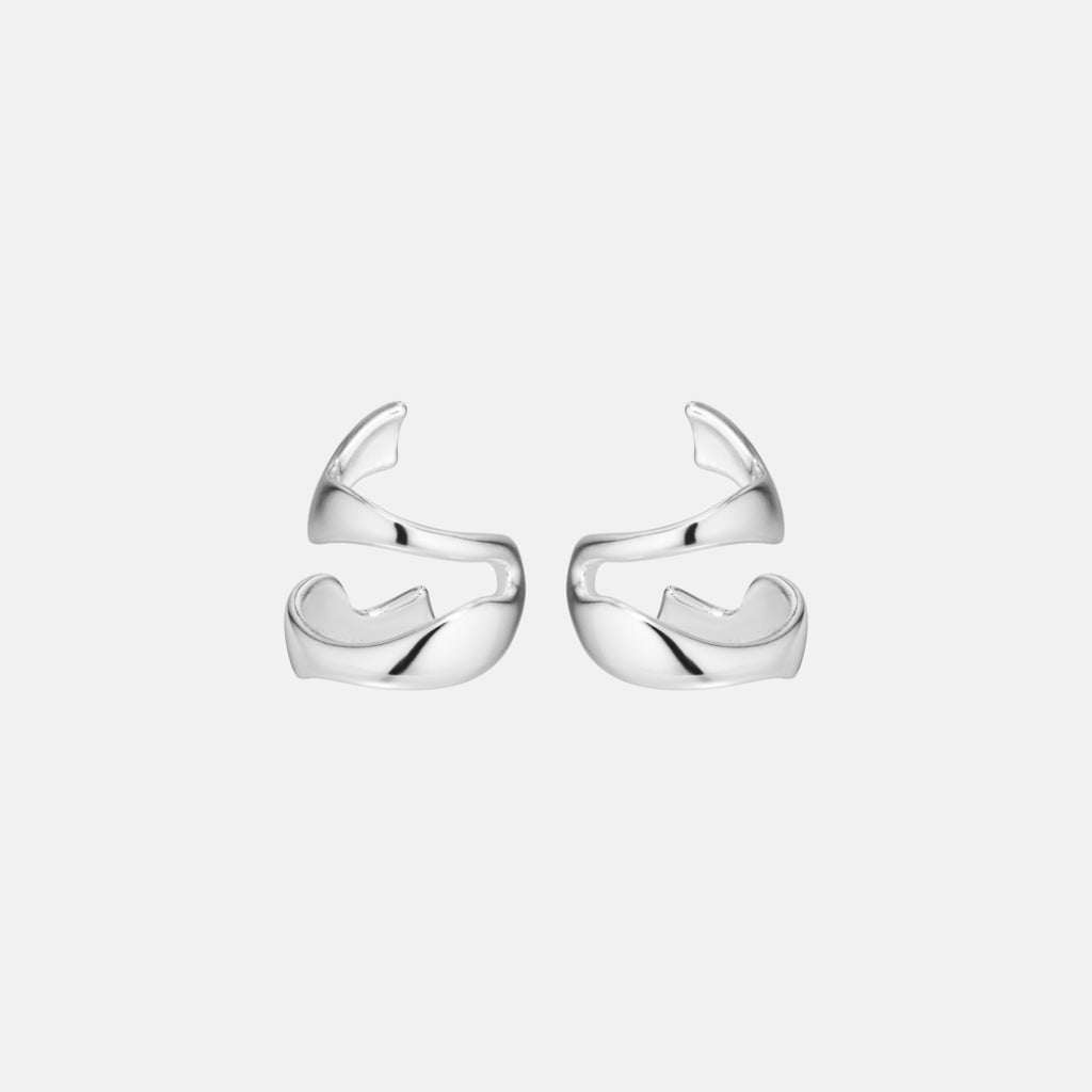 OW Collection SWIRL Cuffs Jewelry 193 - Silver