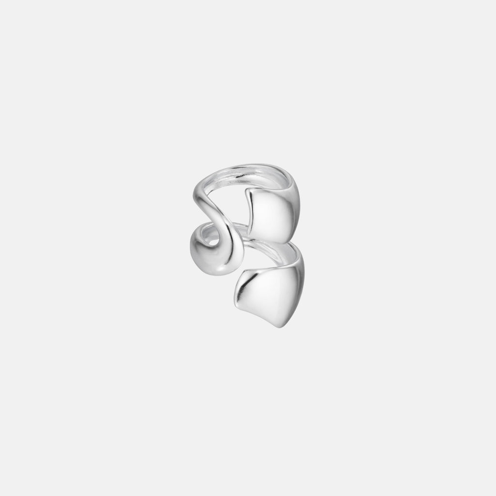 OW Collection SWIRL Ring Jewelry 193 - Silver