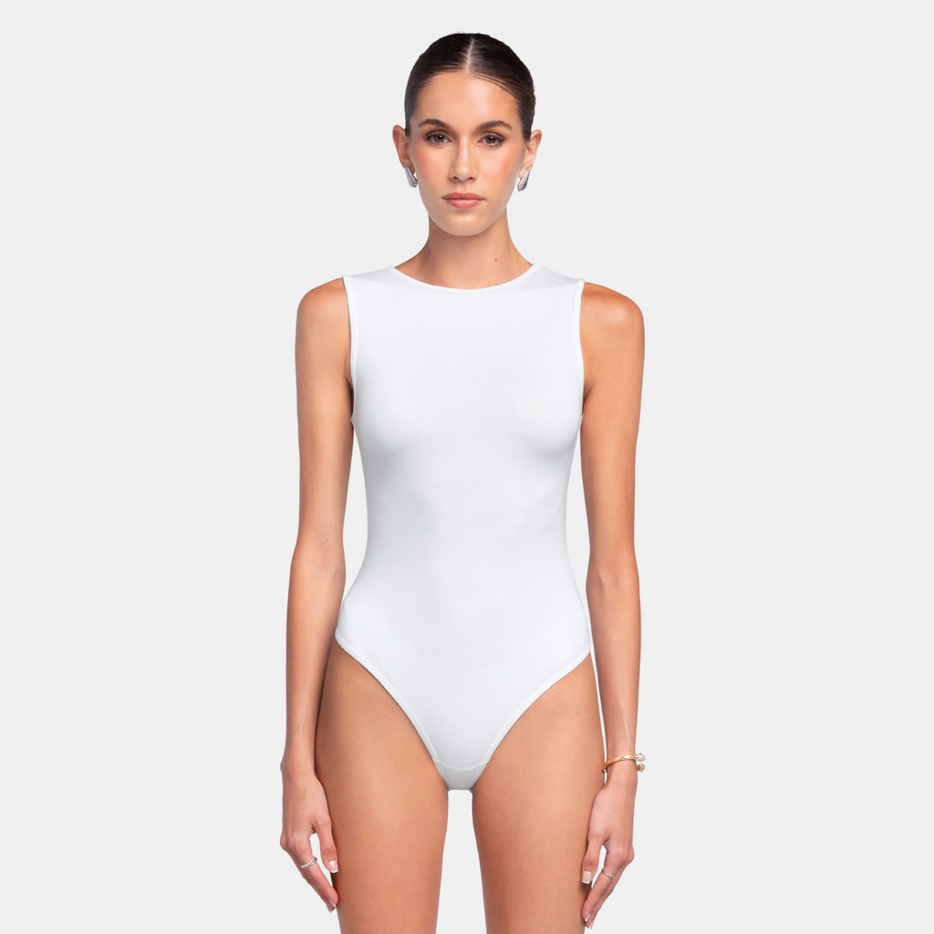 OW Collection TANKTOP Bodysuit Bodysuit 001 - White