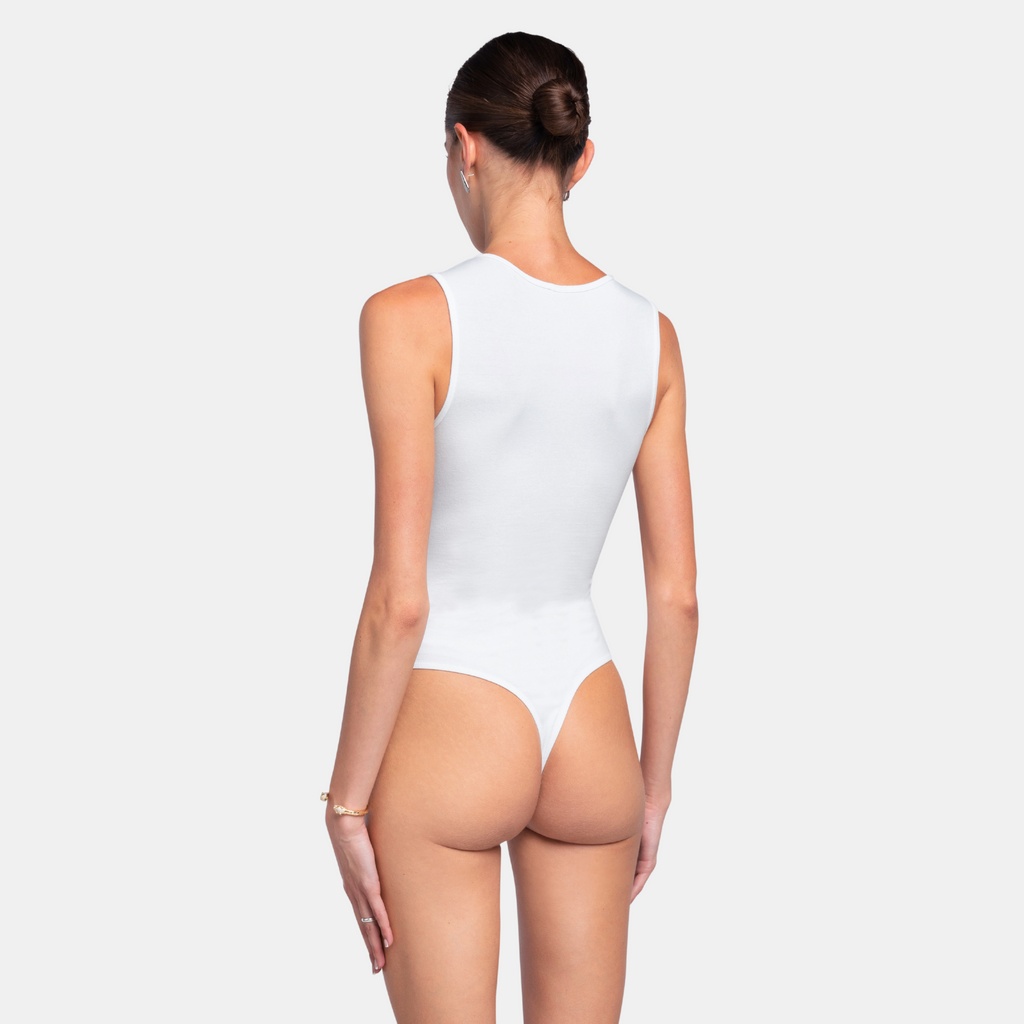 OW Collection TANKTOP Bodysuit Bodysuit 001 - White