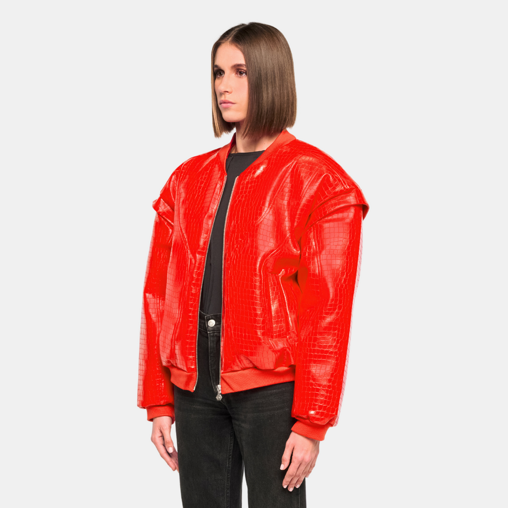 OW Collection VALENCIA Croc Bomber Coming Soon 022 - Red