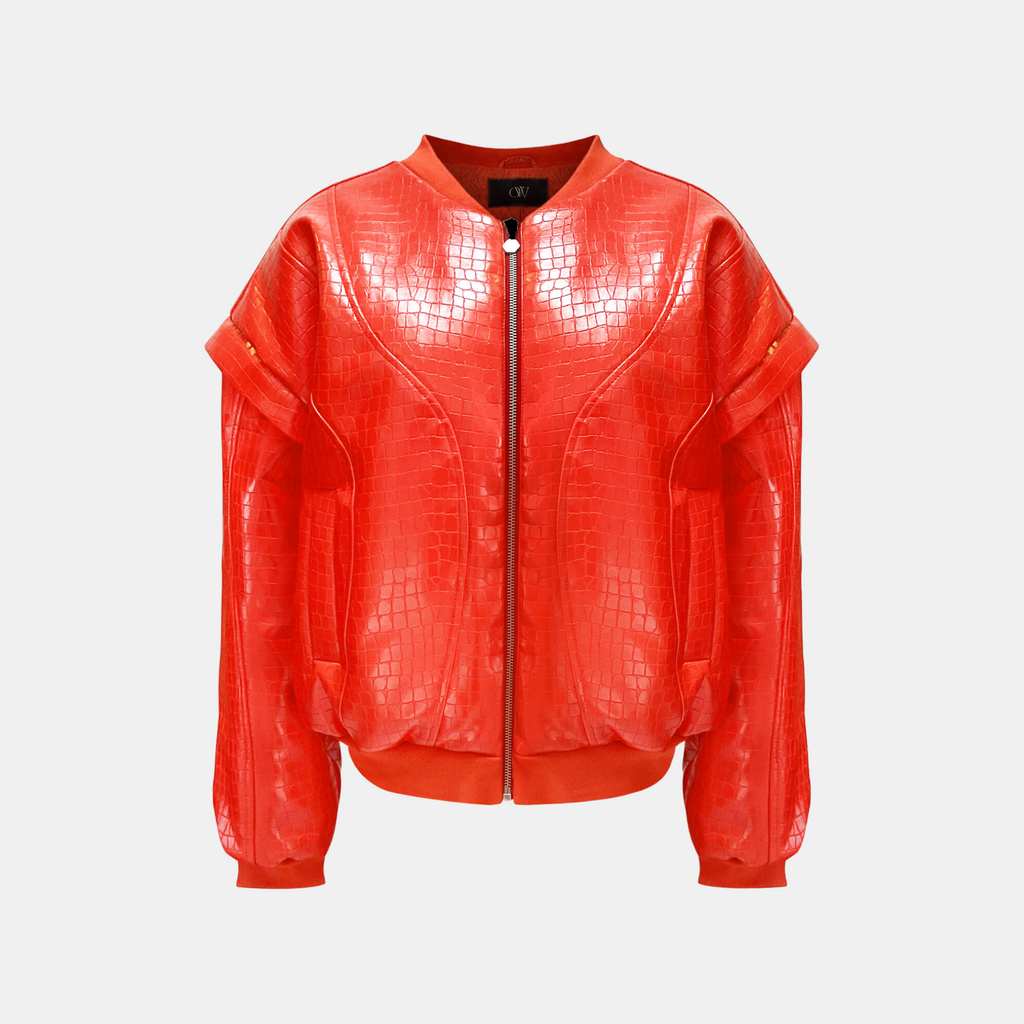 OW Collection VALENCIA Croc Bomber Coming Soon 022 - Red