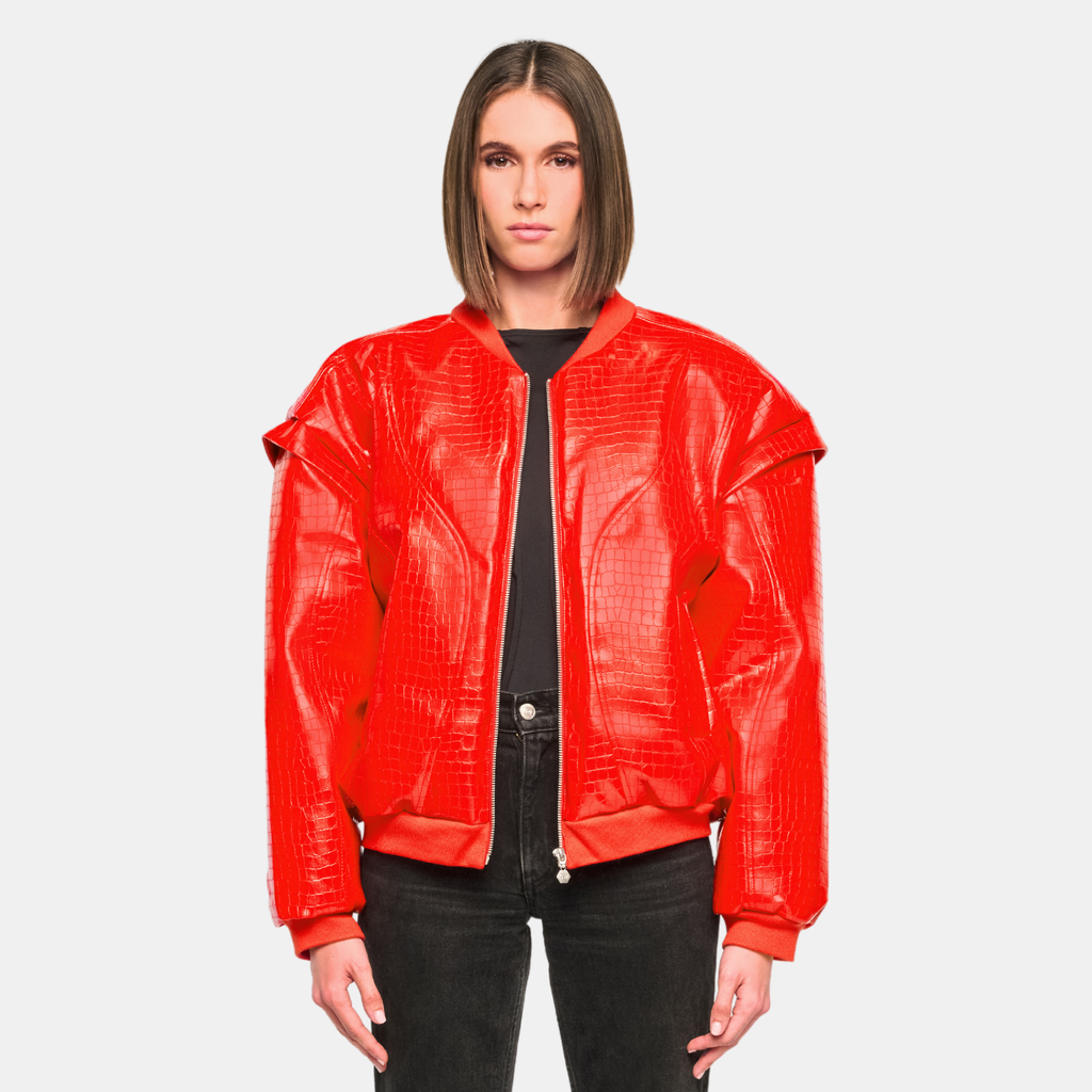 OW Collection VALENCIA Croc Bomber Coming Soon 022 - Red