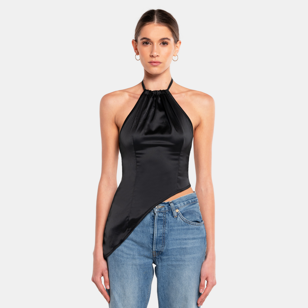 OW Collection VENUS Glossy Top Top 002 - Black Caviar