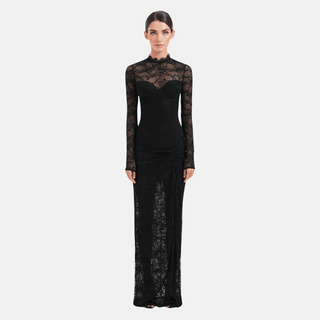 ADELLE Maxi Dress | Black Lace Maxi Dress | OW Collection ADELLE Maxi Dress | Black Lace Maxi Dress | OW Collection