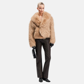 ALVA Faux Fur Jacket - Jacket | OW Collection