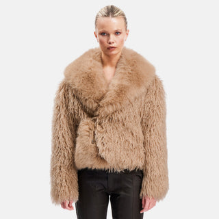 ALVA Faux Fur Jacket - Jacket | OW Collection