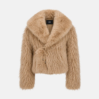 ALVA Faux Fur Jacket - Jacket | OW Collection