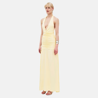 OW Collection AVEN Maxi Dress Dress 229 - Butter Yellow