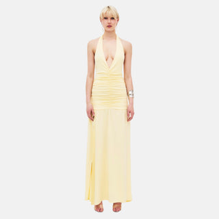 OW Collection AVEN Maxi Dress Dress 229 - Butter Yellow