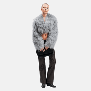 CELIA Crop Fur Jacket - Jacket | OW Collection