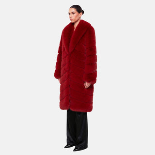 COPENHAGEN Faux Fur Coat - Coat | OW Collection