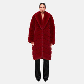 COPENHAGEN Faux Fur Coat - Coat | OW Collection