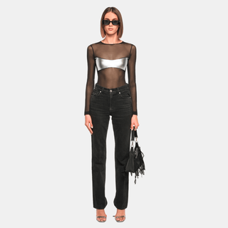 CROC Mesh Bodysuit - Bodysuit | OW Collection