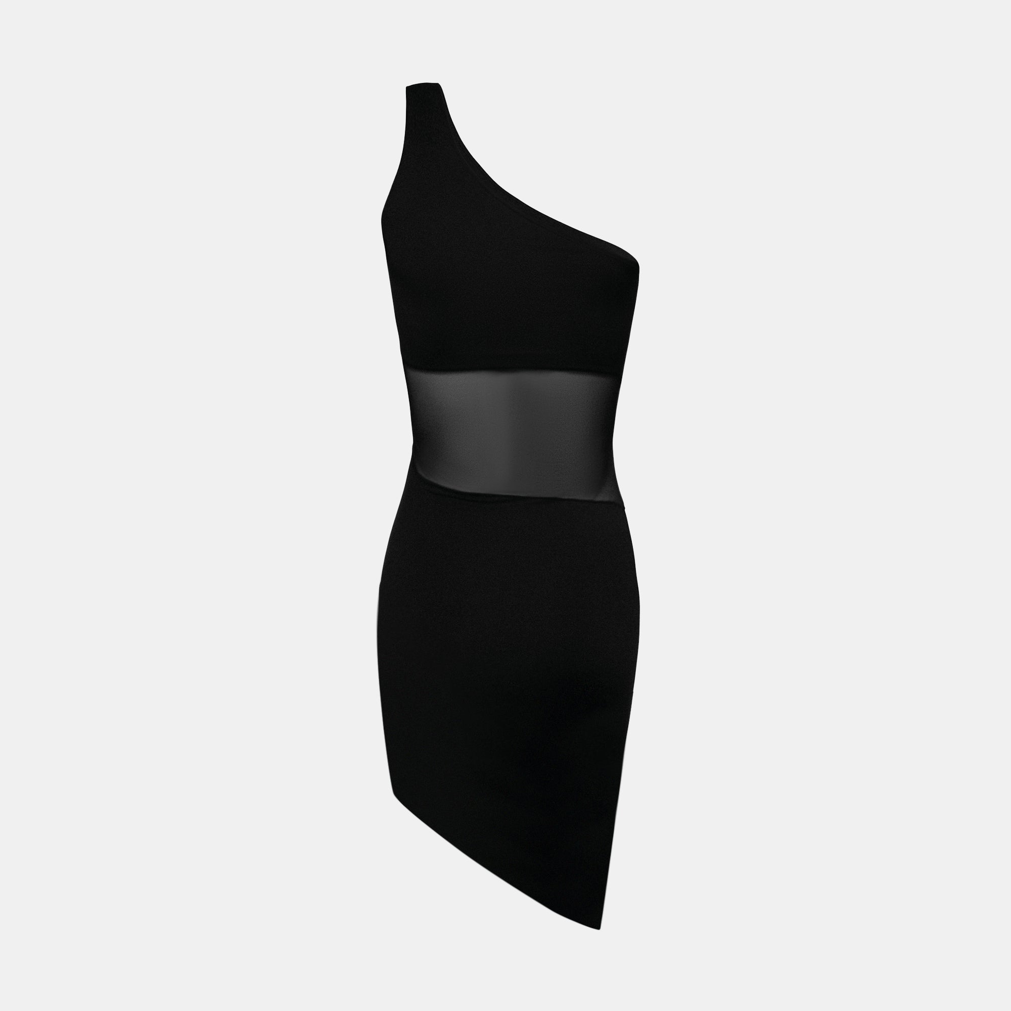 CURVE Mini Dress | Black Mesh Mini Dress | OW Collection XS CURVE Mini Dress | Black Mesh Mini Dress | OW Collection XS