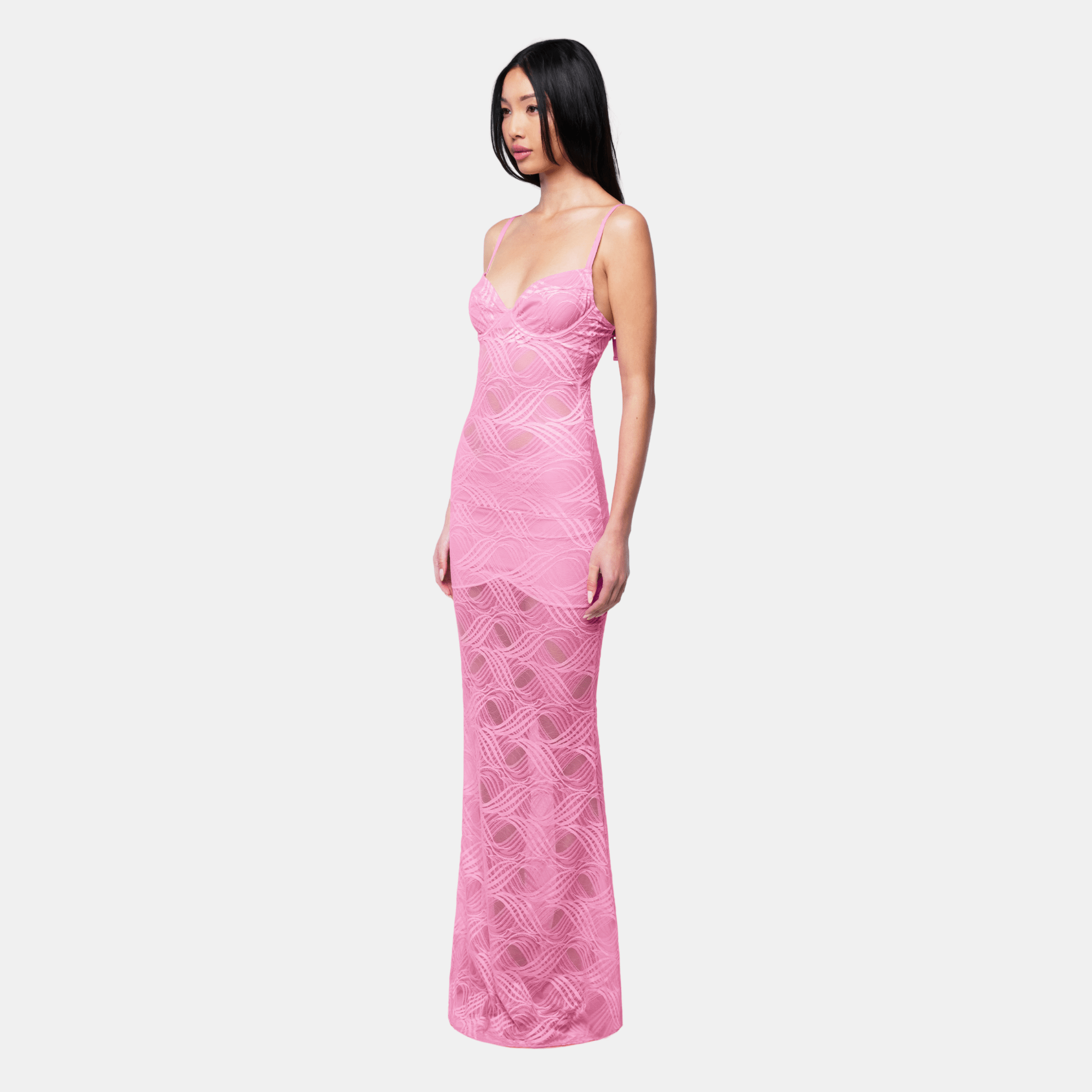 flora pink dress Flora Whisper Gown