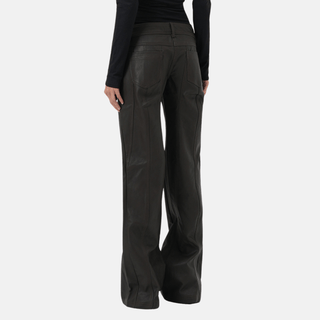 OW Collection JADE Low-Waist Pants Pants 121 - Black
