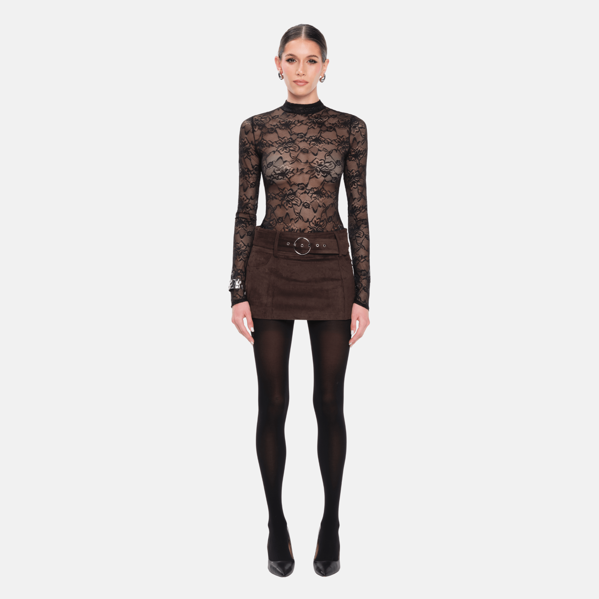 LYDIA Lace Bodysuit | Sheer Lace Bodysuit | OW Collection LYDIA Lace Bodysuit | Sheer Lace Bodysuit | OW Collection