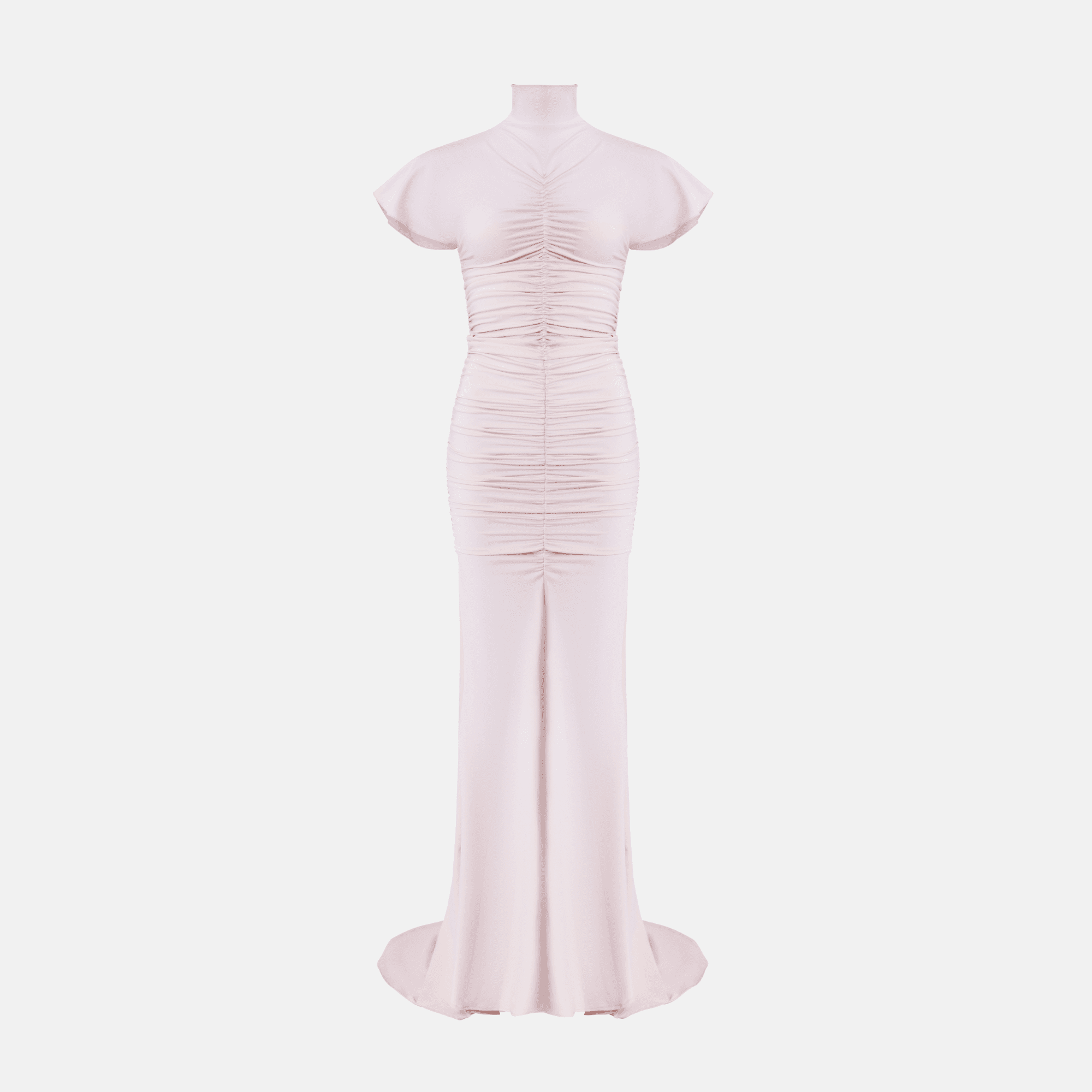 maxi silhouette dress OW Collection Selia Maxi Dress in Neutral