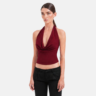 MERLE Draped Top - Top | OW Collection