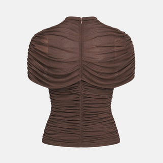 MIKAELA Draped Top - Top | OW Collection
