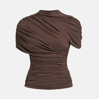 MIKAELA Draped Top - Top | OW Collection