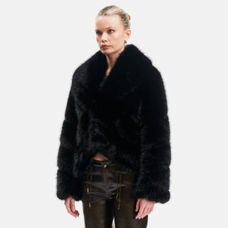 MILAN Faux Fur Jacket - Jacket | OW Collection