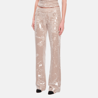 OW Collection RUBY Sequin Pants Pants 036 - Tan