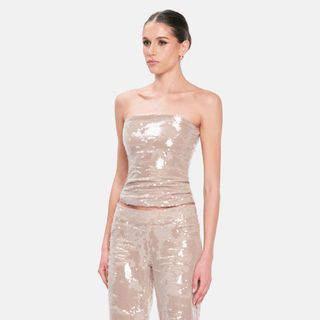 RUBY Sequin Tube Top - OW Collection