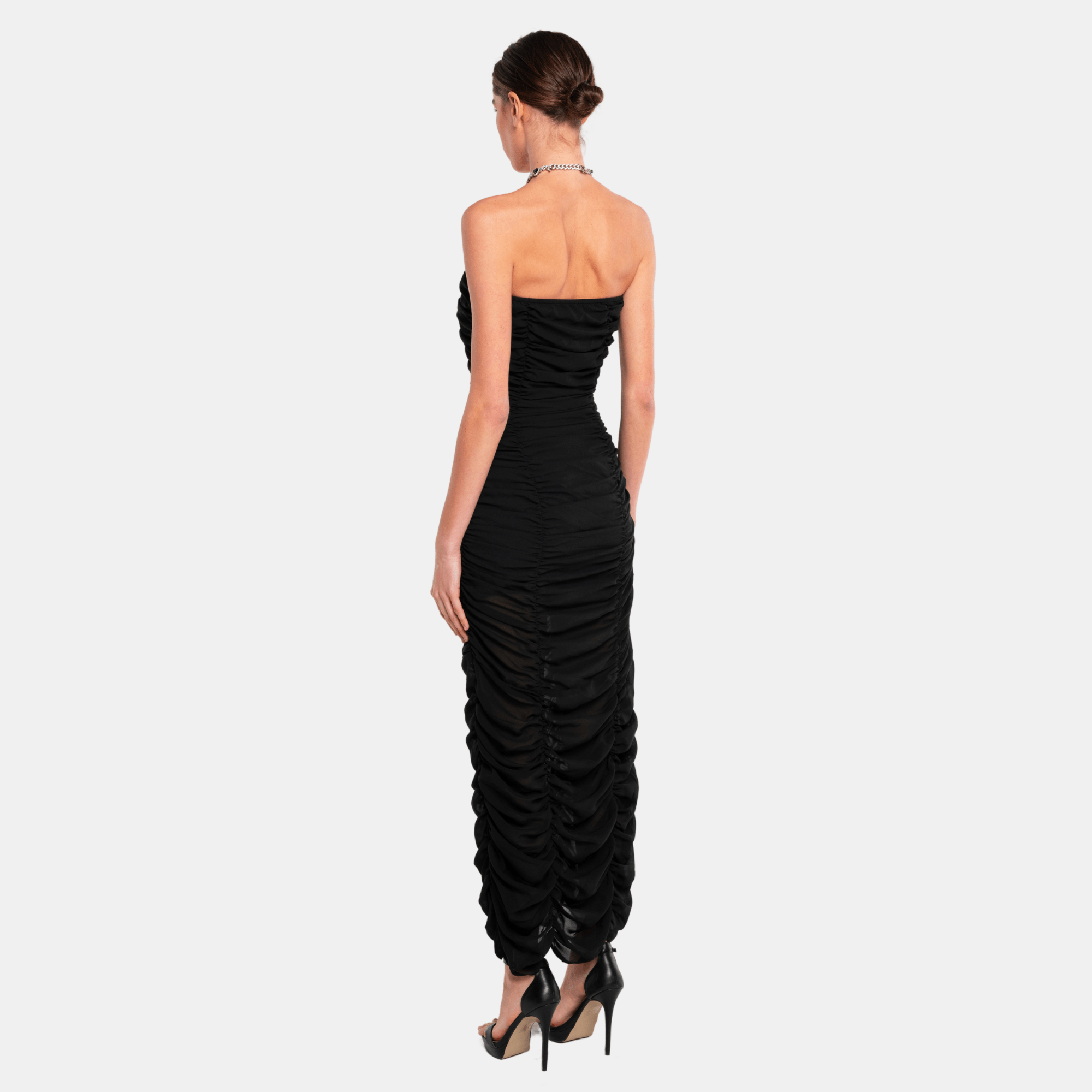 SANDY Chiffon Maxi Dress | Black Maxi Dress | OW Collection SANDY Chiffon Maxi Dress | Black Maxi Dress | OW Collection