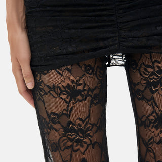 OW Collection SELAH Lace Pants Pants 121 - Black