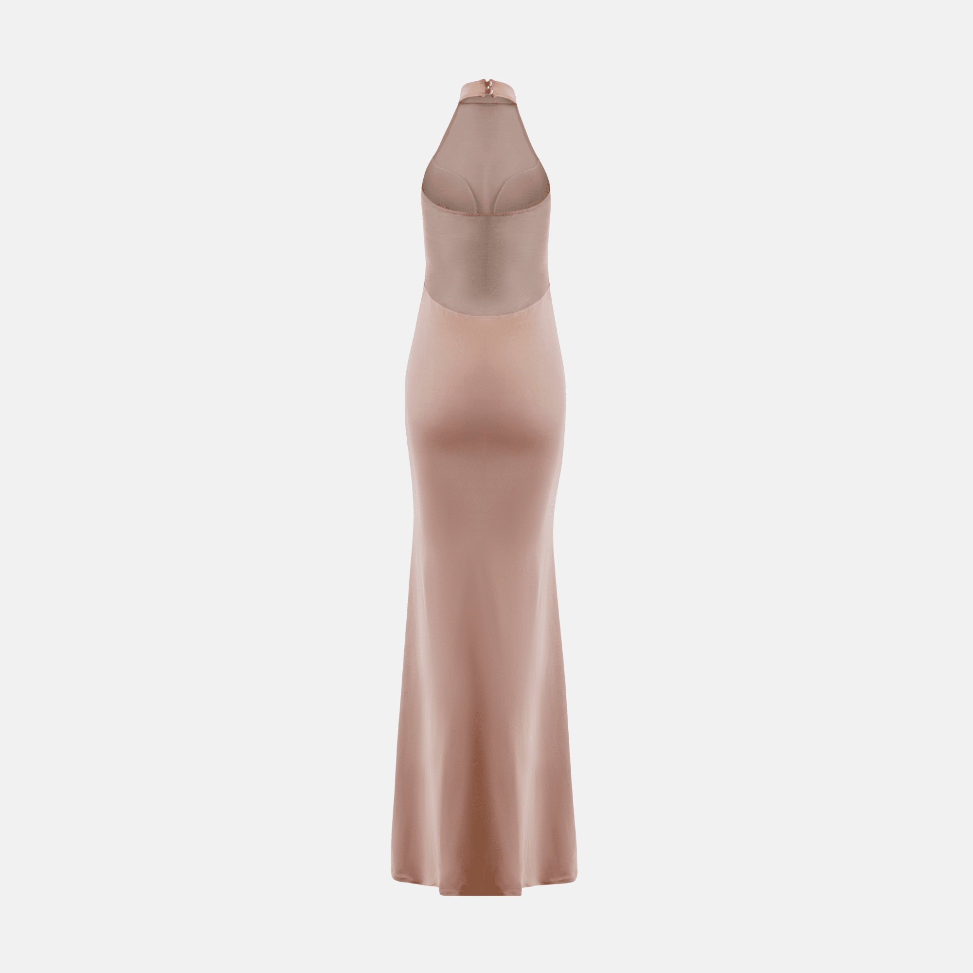 maxi silhouette dress OW Collection Selia Maxi Dress in Neutral