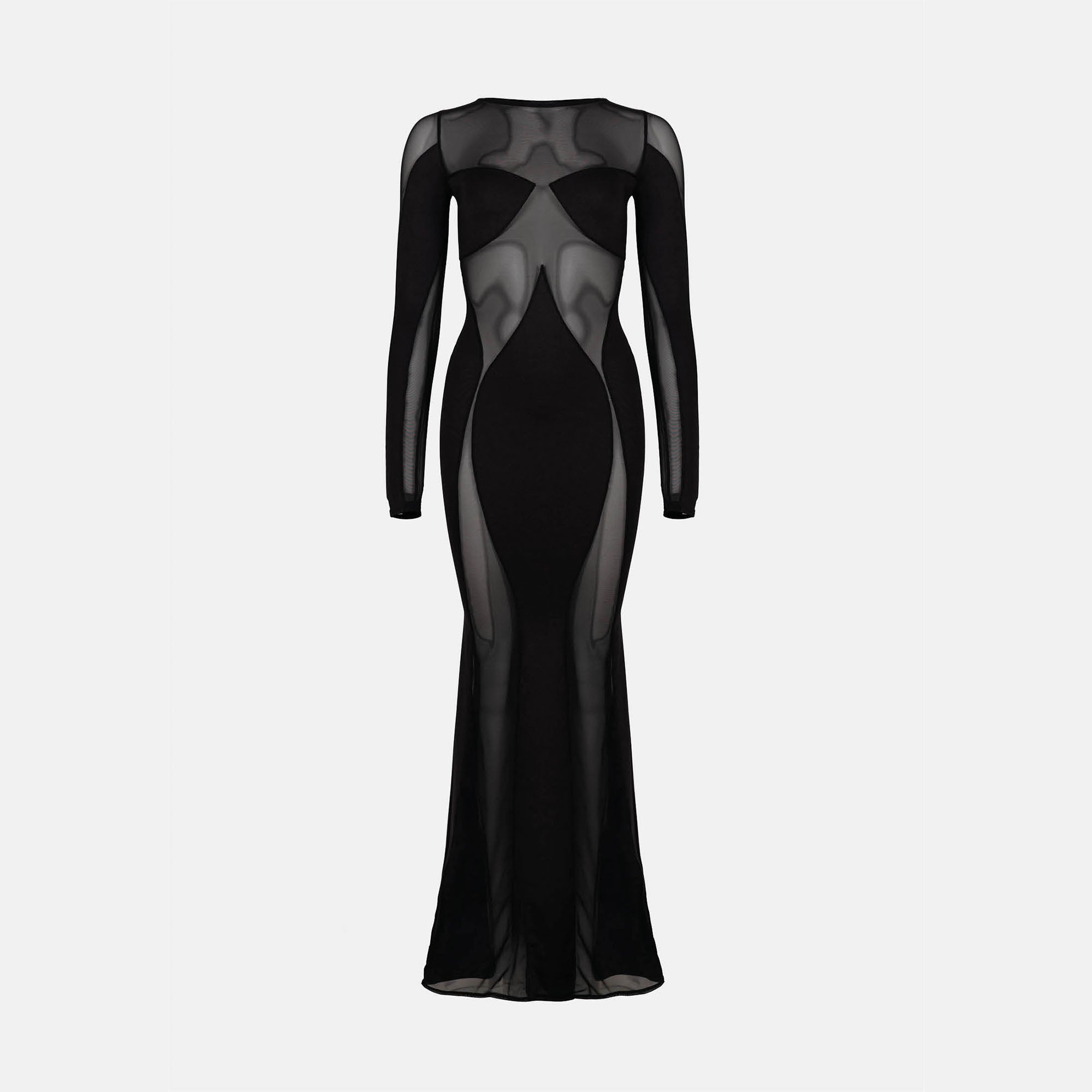 Sierra Maxi Dress | Sheer Panel Maxi Dress Sierra Maxi Dress | Sheer Panel Maxi Dress