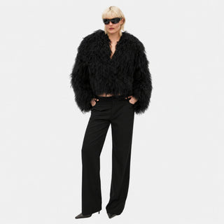 THEA Fur Jacket - Jacket | OW Collection