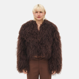 THEA Fur Jacket - Jacket | OW Collection