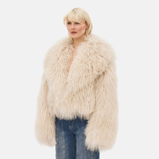 THEA Fur Jacket - Jacket | OW Collection