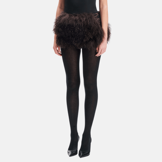 THEA Fur Mini Skirt - OW Collection