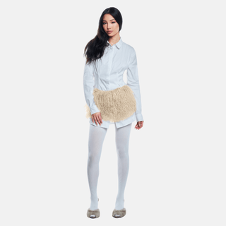 THEA Fur Mini Skirt - OW Collection