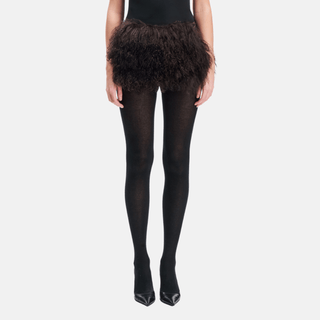 THEA Fur Mini Skirt - OW Collection