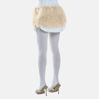 THEA Fur Mini Skirt - OW Collection