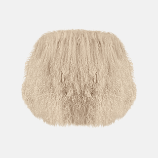 OW Collection THEA Fur Mini Skirt Skirt 196 - Light Tan